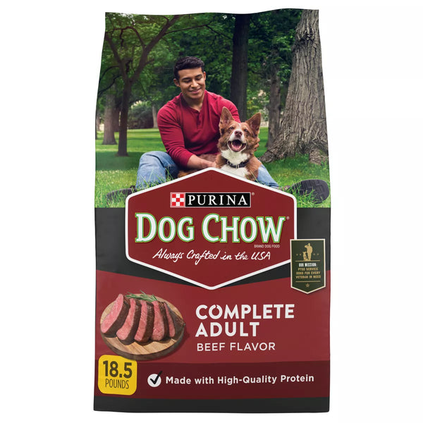 Purina Dog Chow Complete Adult Beef Flavor Dry Dog Food - 18.5lbs.