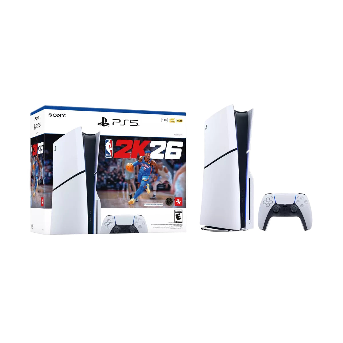 Sony Playstation NBA2K26 Slim Disc Bundle