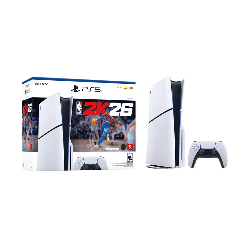 Sony Playstation NBA2K26 Slim Disc Bundle