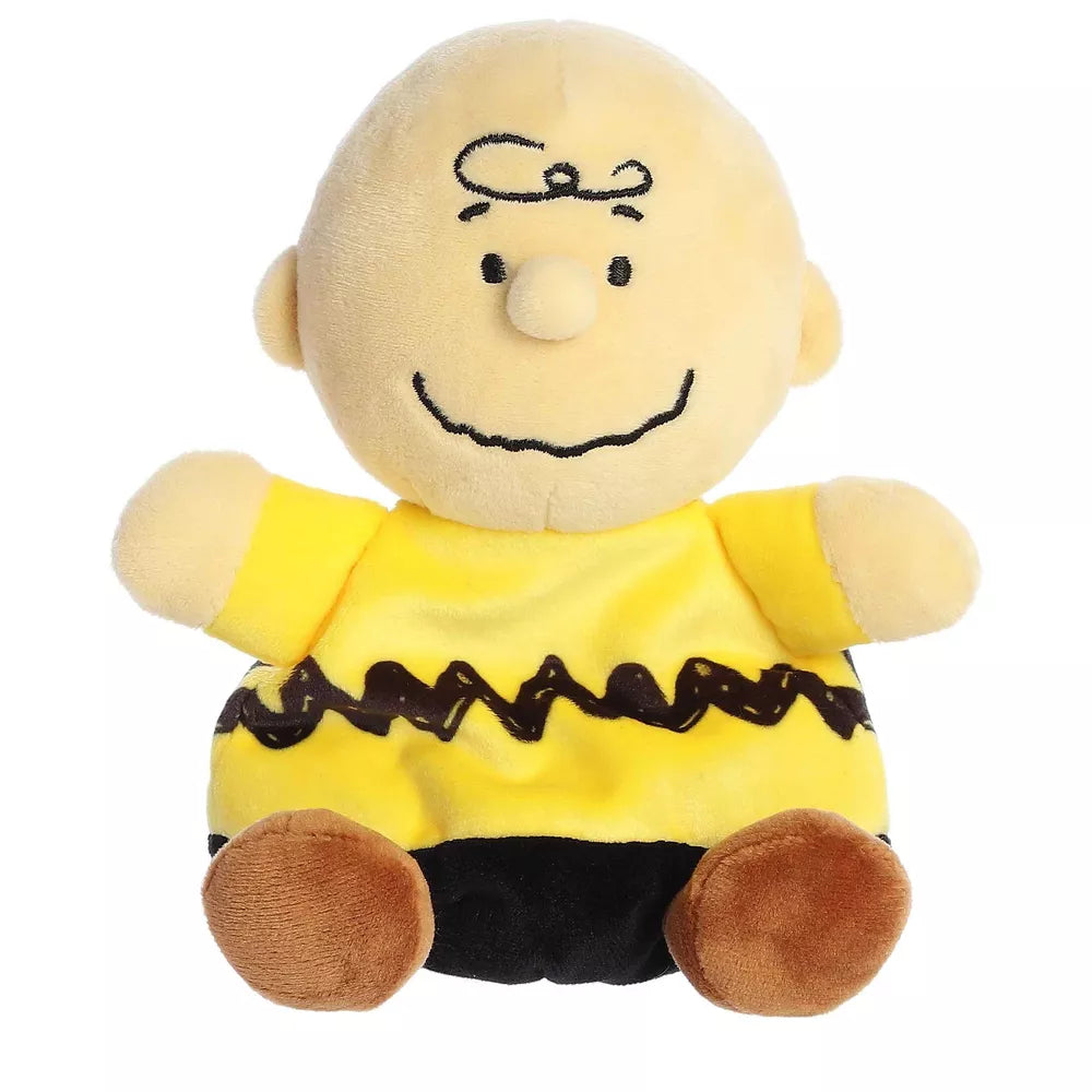 Aurora Peanuts Palm Pals Charlie Brown Plush Toy