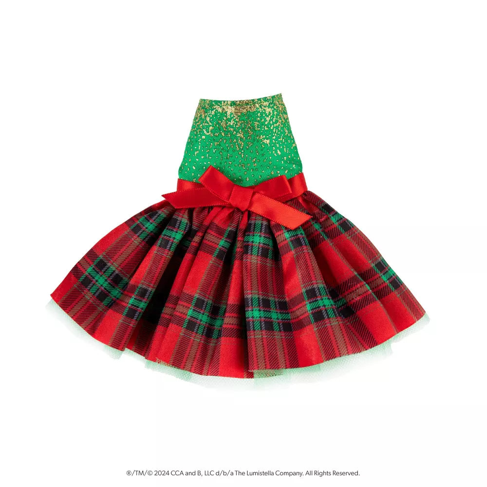 The Elf on the Shelf Santaverse Claus Couture Collection Gifts & Glamour Party Dress