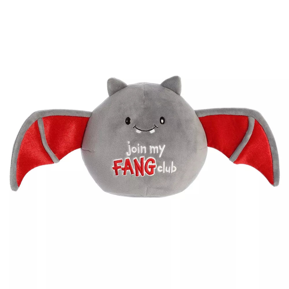 Aurora Small Fang Club Bat JUST SAYIN' 8" Spooky Plush Toy