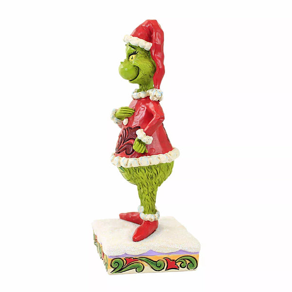 Enesco Jim Shore Happy The Grinch Christmas Character Figurines