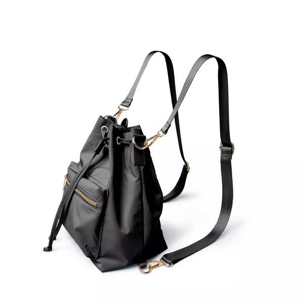 Kedzie Aries 3-Way Convertible Bucket Handbag