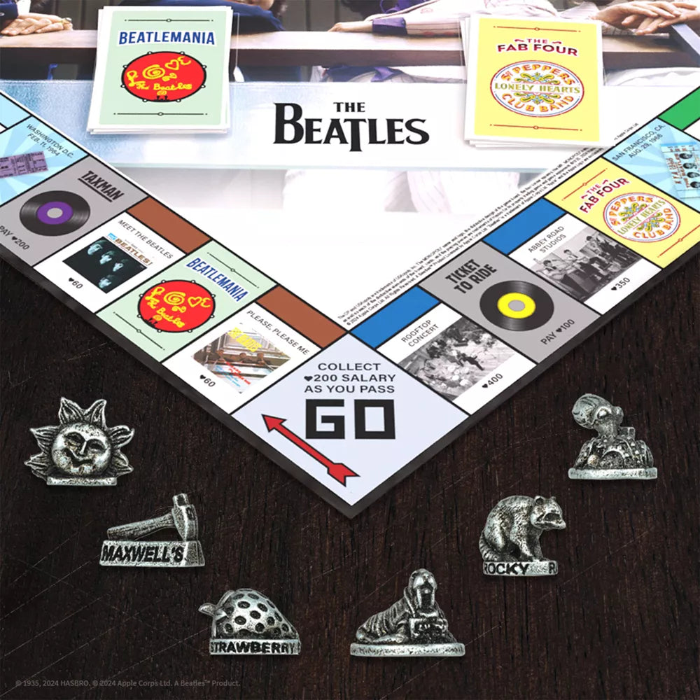 The OP Games The Beatles Monopoly Board Game