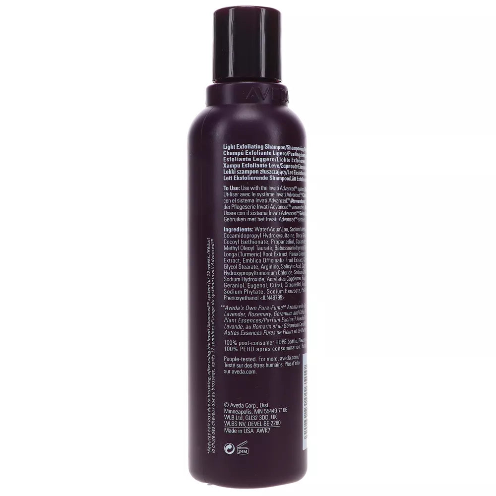 Aveda Invati Advanced Exfoliating Shampoo Light - 6.7 oz.