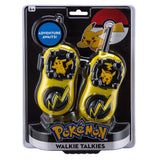 KIDdesign Pokemon Pikachu Walkie Talkies-Long Range 2-way Radios