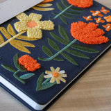 Denik Chunky Flowers Classic Layflat Journal Notebook