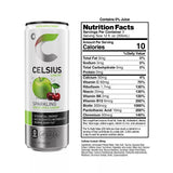 CELSIUS Live Fit Energy Drink - Green Apple Cherry - 12 oz.