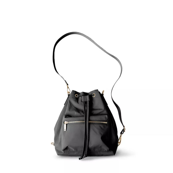 Kedzie Aries 3-Way Convertible Bucket Handbag