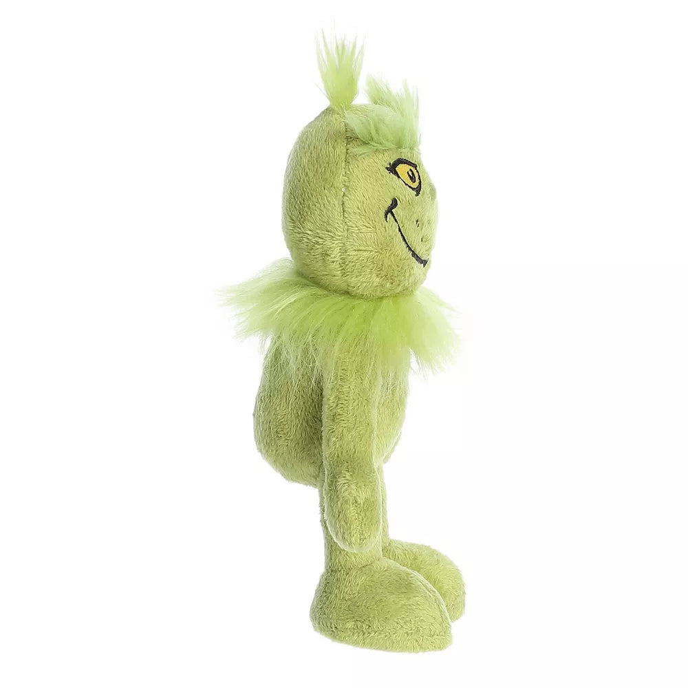 Aurora Small Grinch Armature Dr. Seuss 7" Whimsical Plush Toy