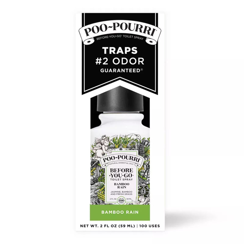 Poo-Pourri Before-You-Go Bamboo Rain Toilet Spray - 2 oz.