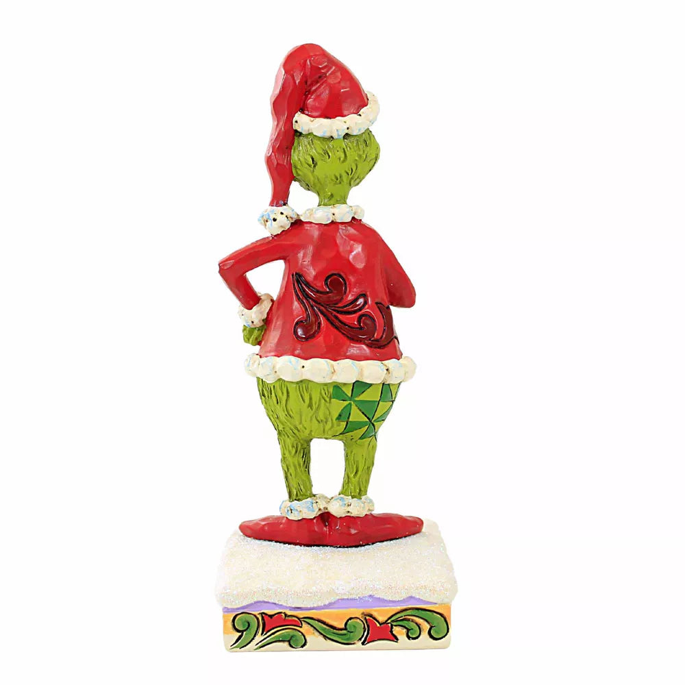 Enesco Jim Shore Happy The Grinch Christmas Character Figurines