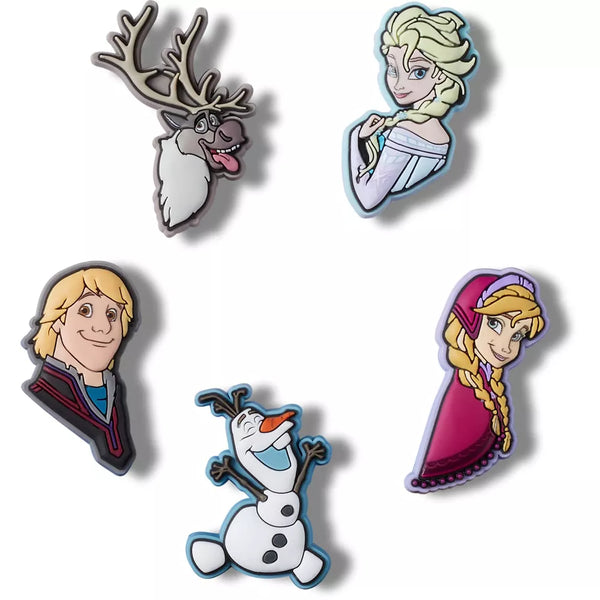 Crocs Disney's Frozen Character Shoe Charms Set - 5 pk