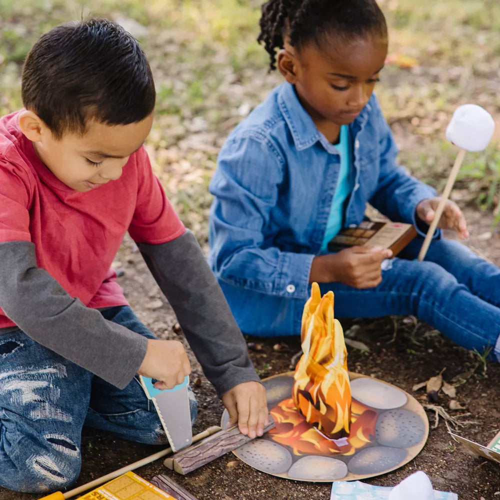 Melissa & Doug Let's Explore S'mores & More Campfire Play Set