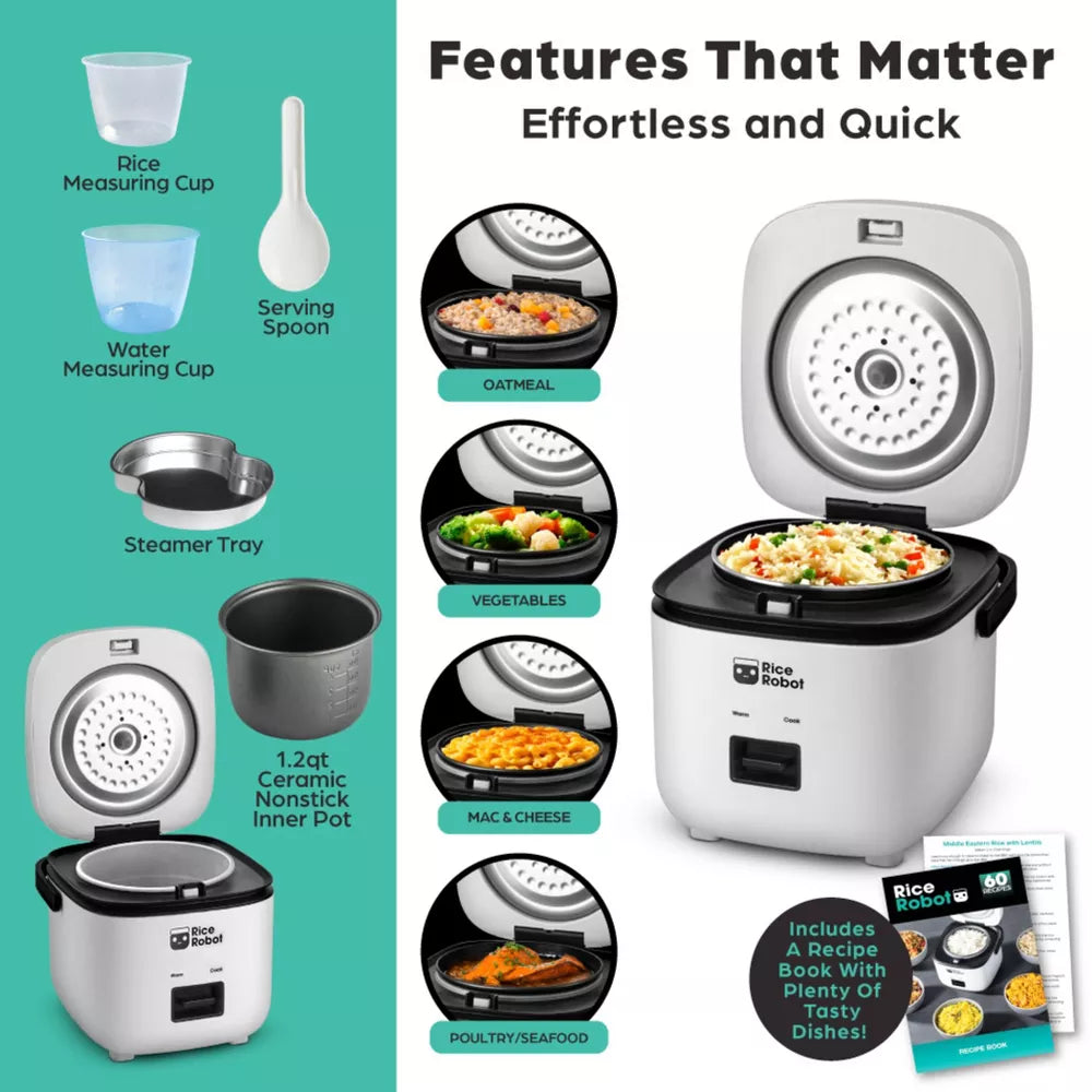 Rice Robot 4.5 Cup Rice Cooker