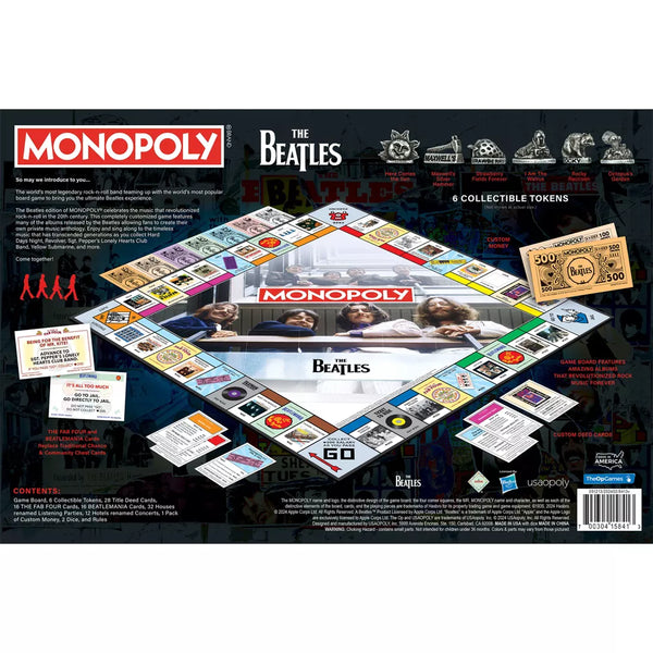 The OP Games The Beatles Monopoly Board Game