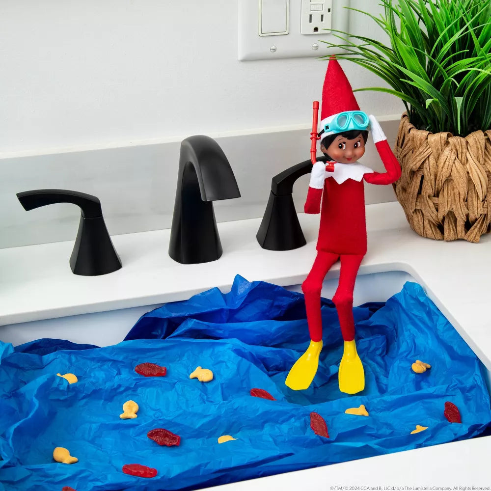 The Elf on the Shelf Santaverse Polar Props Beach Vacation Set