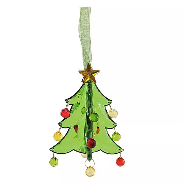 Enesco Mini Christmas Tree Facets Gold Star Tree Ornament