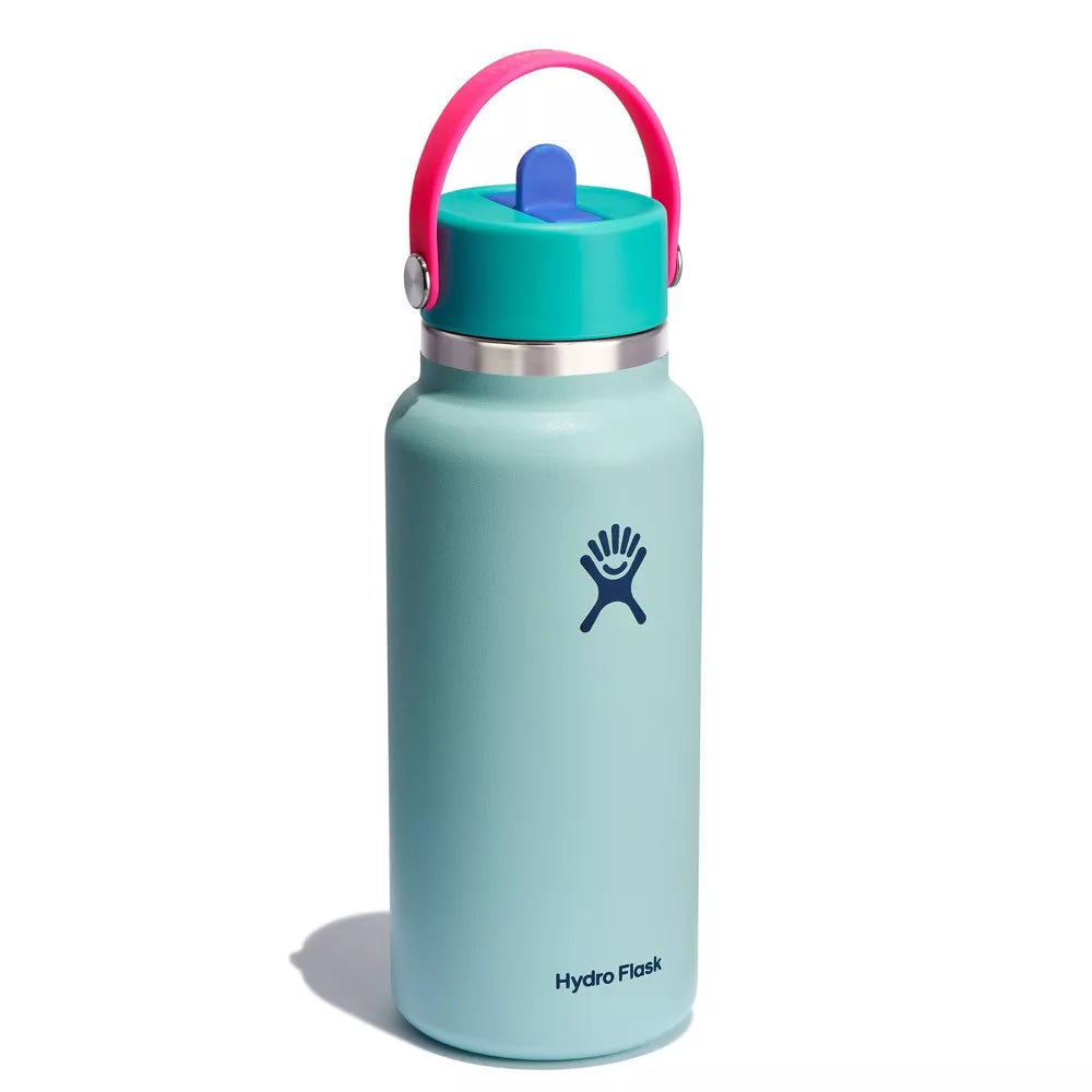 Hydro Flask 32 oz. Wide Mouth Water Bottle With Flex Straw Cap