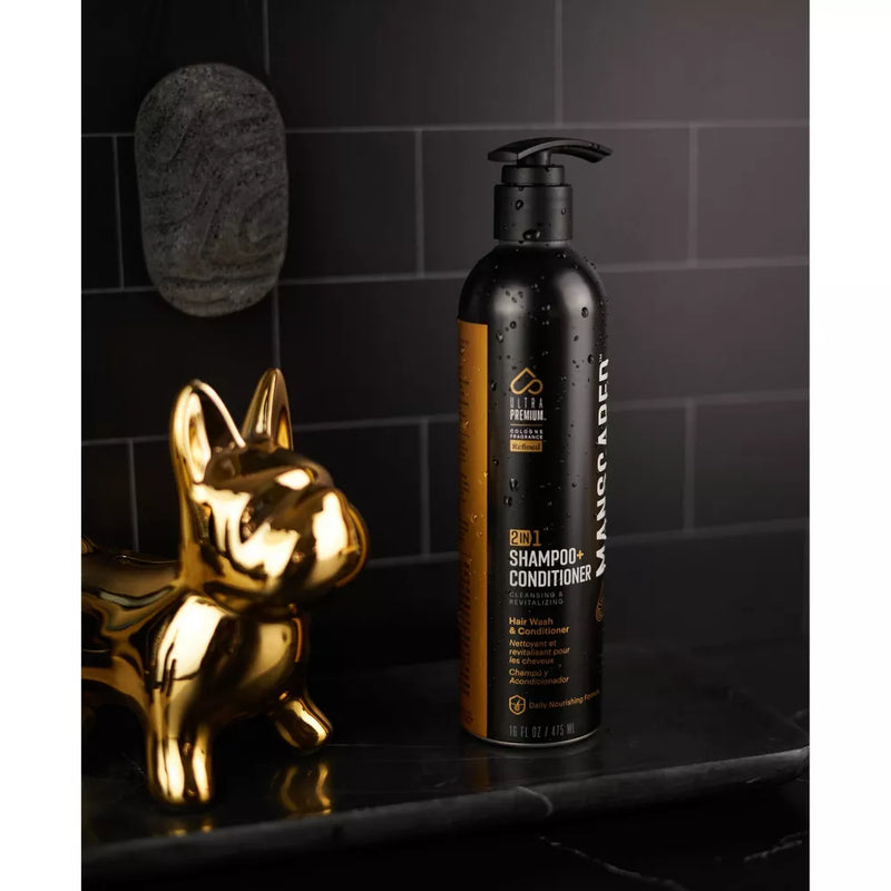 MANSCAPED 2-in-1 Shampoo & Conditioner - 16 oz.