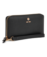 Nine West Lockup 9S Zip Around Wallet with Wristlet