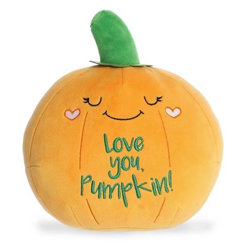 Aurora Love You Pumpkin 9" Plush Toy