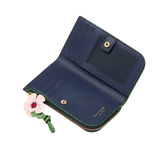 Kate Spade In The Garden Small Slim Bifold Wallet