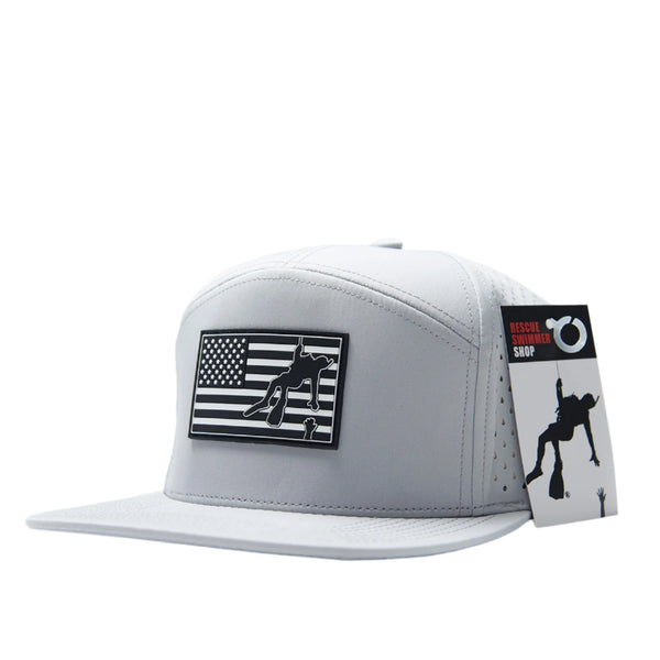 Coast Guard 7 Panel Rescue Flag Hat
