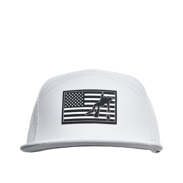 Coast Guard 7 Panel Rescue Flag Hat