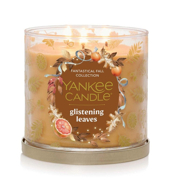 Yankee Candle 3-Wick Candle - Glistening Leaves