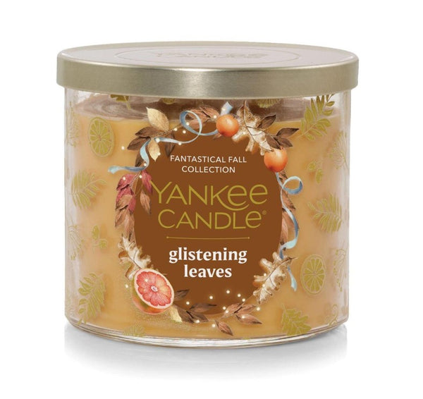 Yankee Candle 3-Wick Candle - Glistening Leaves