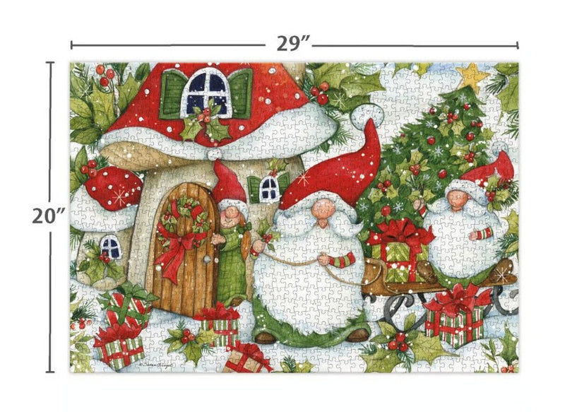 Lang Holiday Gnomes 1000 Piece Puzzle