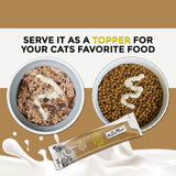 Fussie Cat Chicken with Beef in Goat Milk Purée Cat Treat - 0.5 oz.