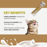 Fussie Cat Chicken with Beef in Goat Milk Purée Cat Treat - 0.5 oz.