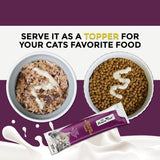 Fussie Cat Chicken in Goat Milk Purée Cat Treat - 0.5 oz.