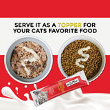 Fussie Cat Tuna with Salmon in Goat Milk Purée Cat Treat - 0.5 oz.