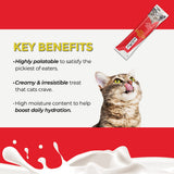 Fussie Cat Tuna with Salmon in Goat Milk Purée Cat Treat - 0.5 oz.