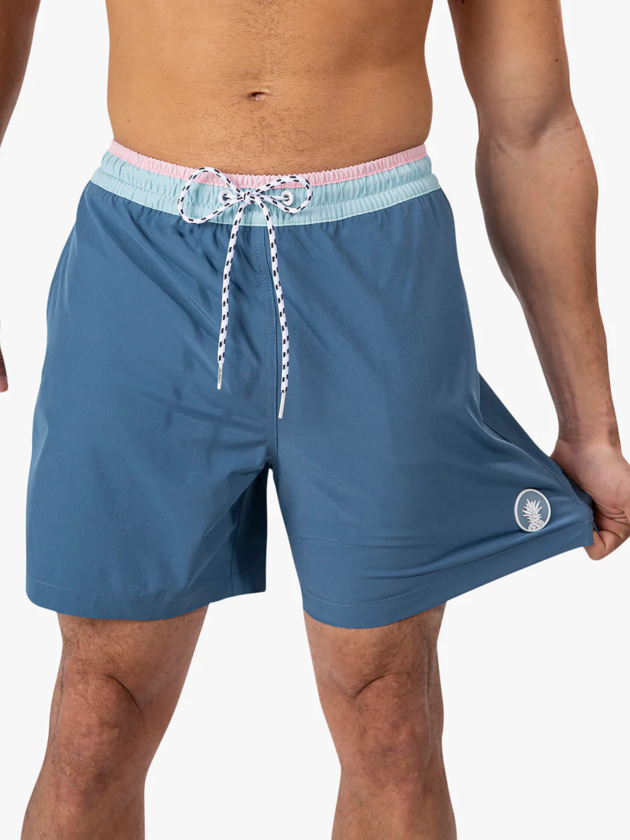 Chubbies Mens The Gravel Roads 5.5" Classic Swim Trunks