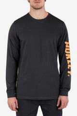 Hurley Mens Everyday Explore Fastlane H20-Dri Long Sleeve T-Shirt