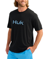 Huk Mens Classic Logo Short Sleeve T-Shirt