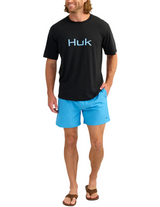 Huk Mens Classic Logo Short Sleeve T-Shirt