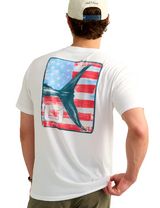 Huk Mens Americana Short Sleeve T-Shirt