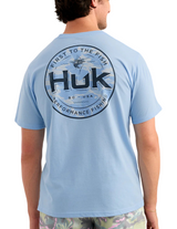 Huk Mens Marlin Circle Pocket Short Sleeve T-Shirt