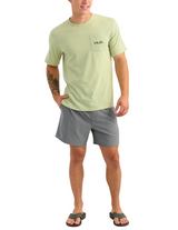 Huk Mens KC Tools Pocket Short Sleeve T-Shirt