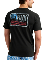 Huk Mens Born Wave Short Sleeve T-Shirt