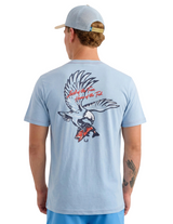 Huk Mens Home of The Fish Short Sleeve T-Shirt