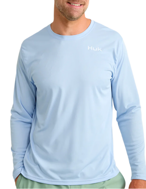 Huk Mens Pursuit Performance Huk Fill Long Sleeve Shirt