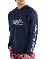 Huk Mens Pursuit Performance Hoodie Sweatshirt