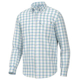Huk Mens Tide Point Latitude Long Sleeve Button Down Shirt